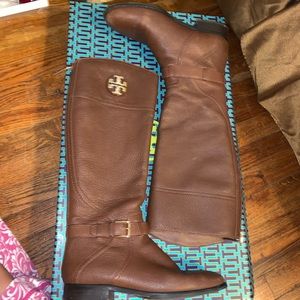 Tory Burch riding leather boots